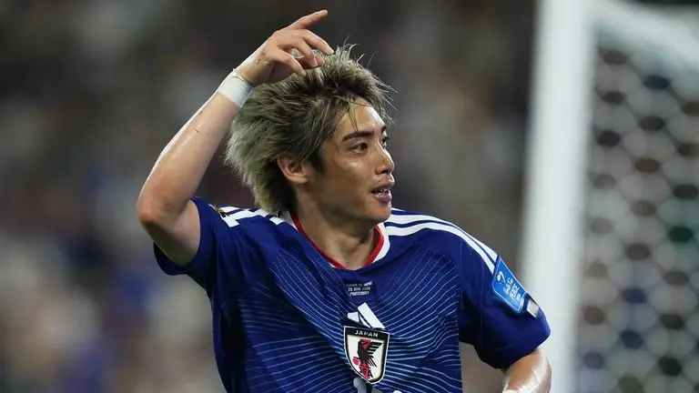 2026年世界杯：突尼斯0-4日本 - 上田绮世双响，突尼斯的比赛以失望告终