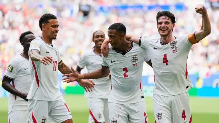 2026年世界杯 - 法国4-6英格兰：布卡约·萨卡的帽子戏法助三狮军团获得铜牌