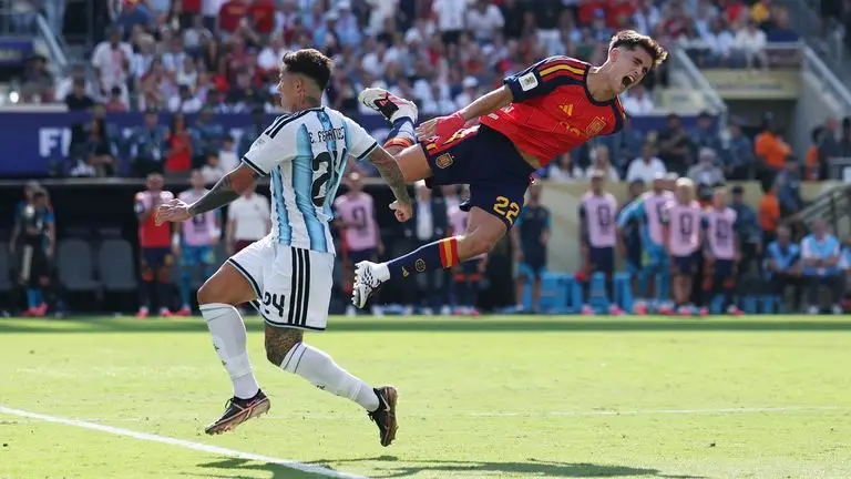 2026年世界杯：西班牙1-0阿根廷（加时赛）：费兰·托雷斯的制胜球为西班牙赢得第二个冠军