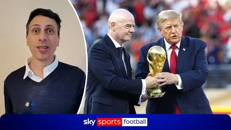 世界杯：国际足联主席詹尼·因凡蒂诺提出3000万英镑激励，呼吁成员支持争议私营投资计划
